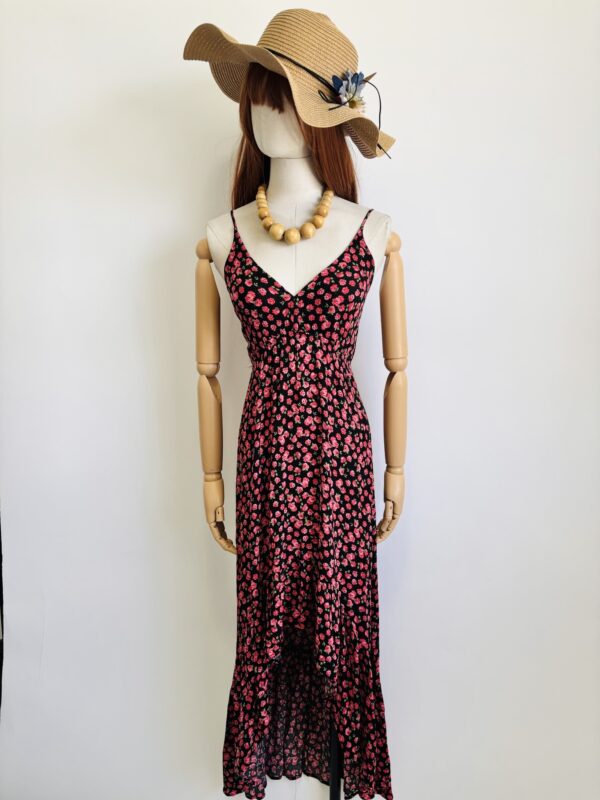 Maxi vestido floreado Talla S