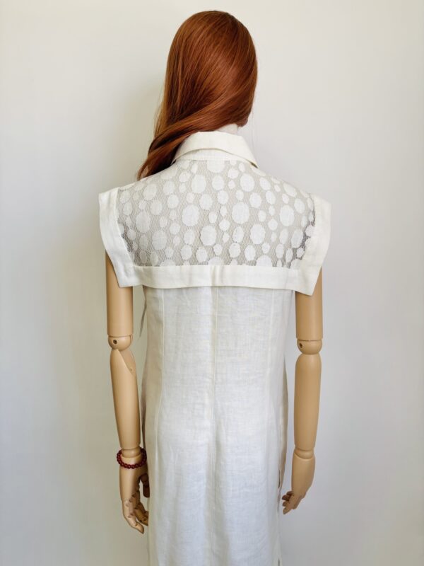Vestido 100% lino Talla S - Image 3