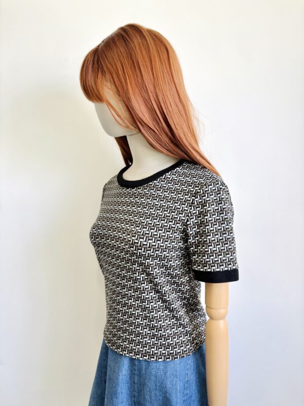 Blusa rombos Zara Talla M - Image 2