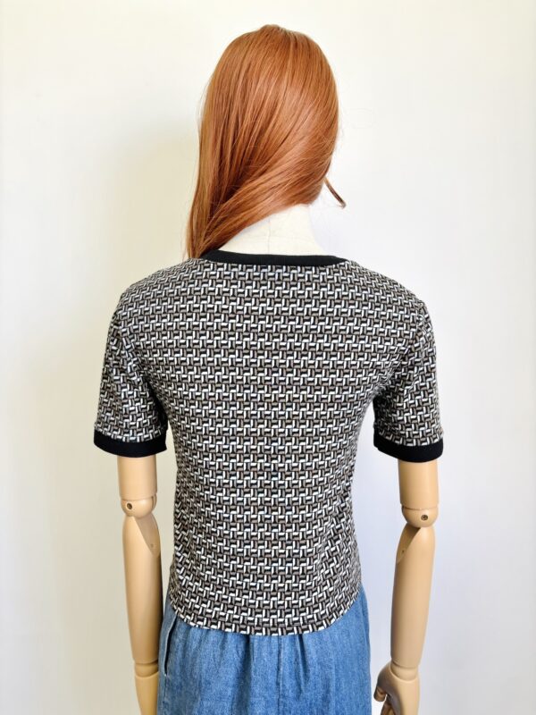 Blusa rombos Zara Talla M - Image 3