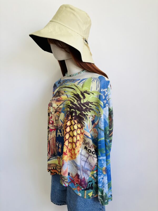 Blusa estampada Hawái Talla L - Image 2