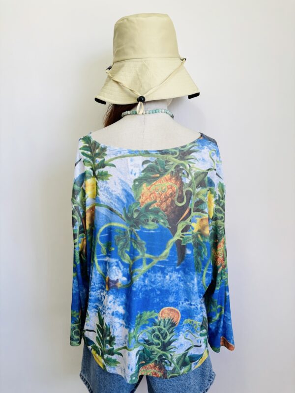 Blusa estampada Hawái Talla L - Image 3