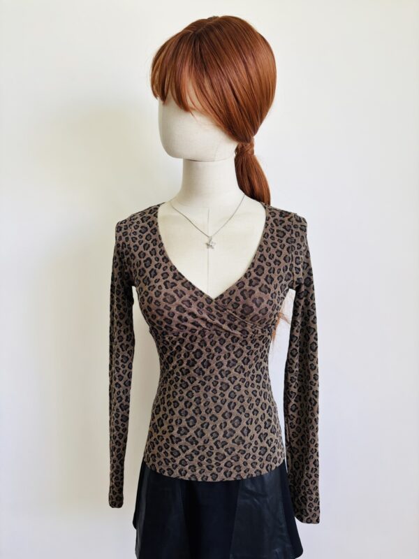 Blusa animal print Talla S