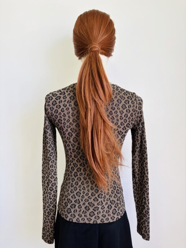 Blusa animal print Talla S - Image 3