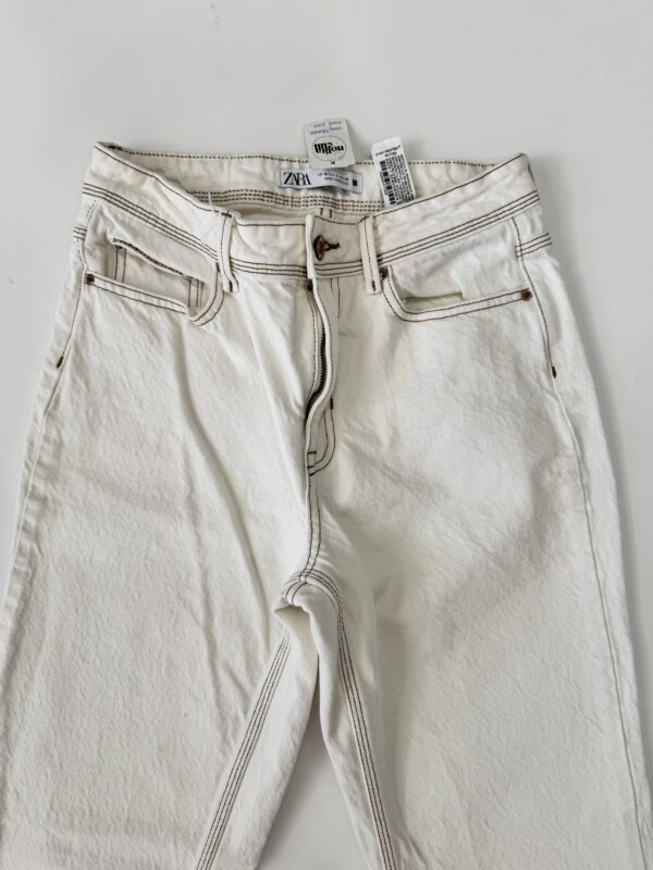 Jeans rectos mezclilla Talla S - Image 2