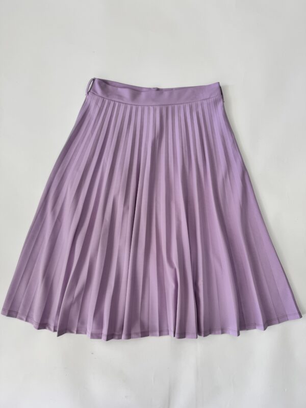 Falda midi lila Talla L