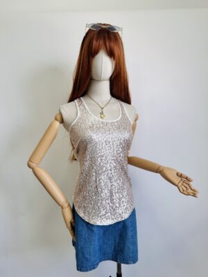 Blusa y2k lentejuelas Talla S