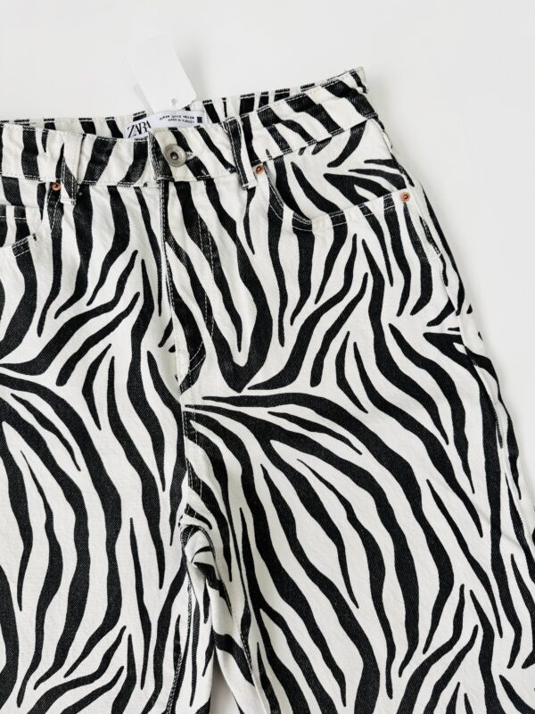 Jeans zebra Zara Talla 2 - Image 3