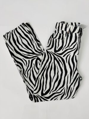 Jeans zebra Zara Talla 2