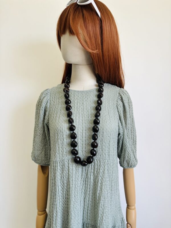 Vestido boho verde Talla M - Image 2