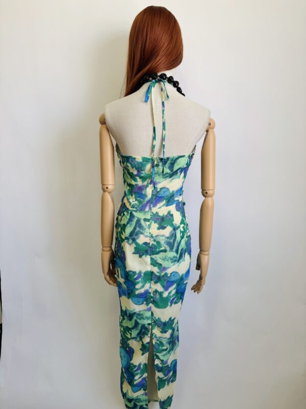 Vestido Maxi verde Talla S - Image 3