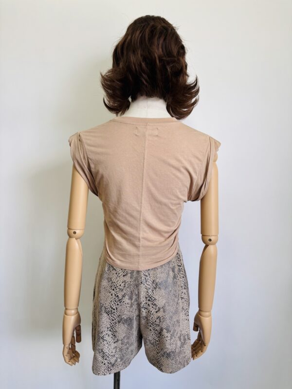 Blusa corta fruncida Talla S - Image 3