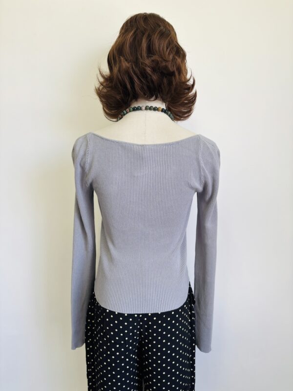 Blusa canalé corazón Talla M - Image 3