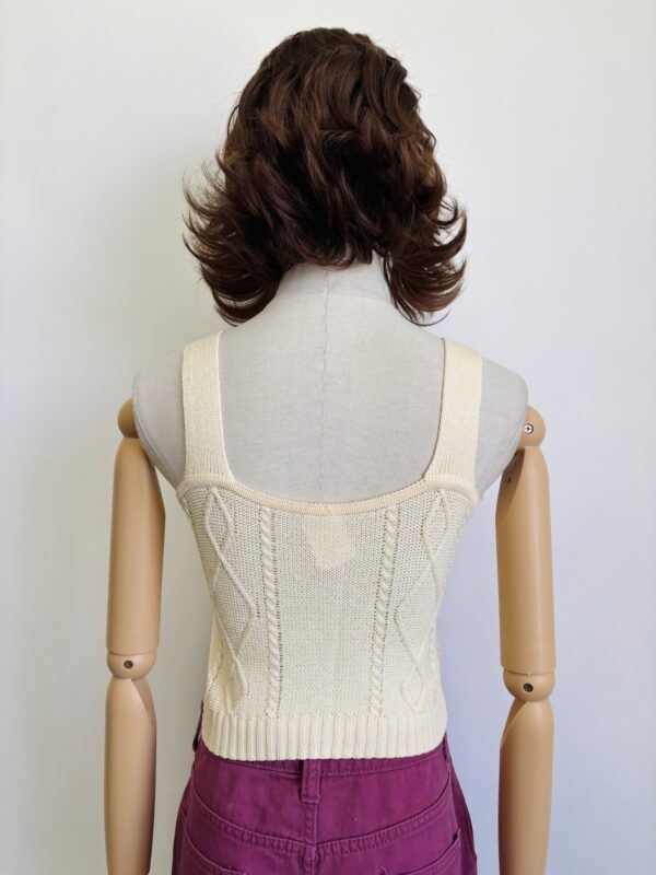 Top tejido bordado Talla S - Image 3