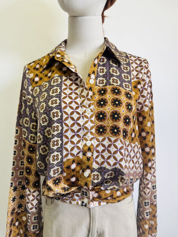 Camisa corta estampada Talla S - Image 2