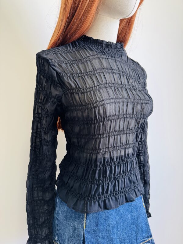 Blusa fruncida Talla S - Image 2