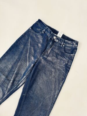 Jeans foil plata Madden NYC Talla S-M