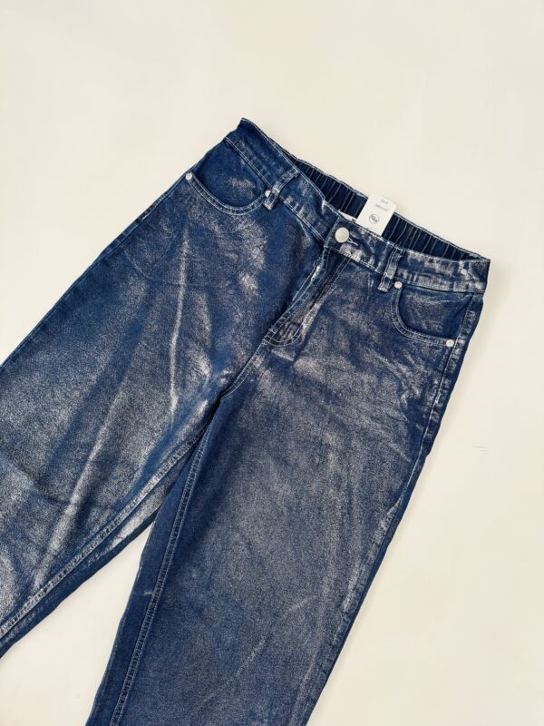 Jeans foil plata Madden NYC Talla S-M