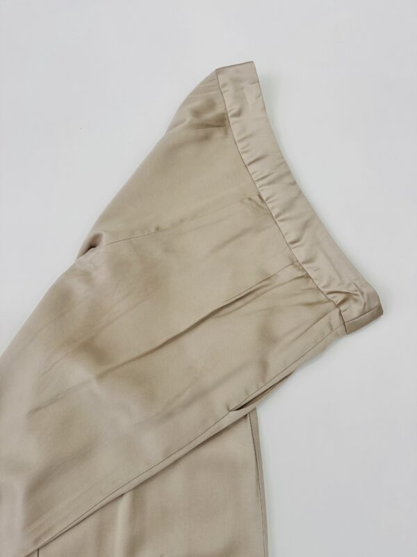 Pantalon satinado tiro alto Talla S - Image 3