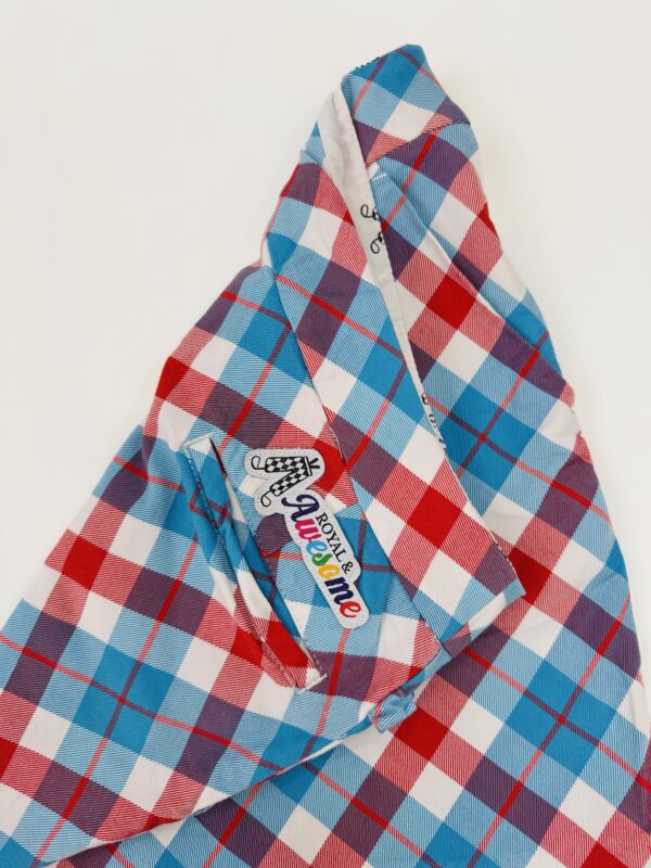 Falda cuadros vintage Talla S - Image 2
