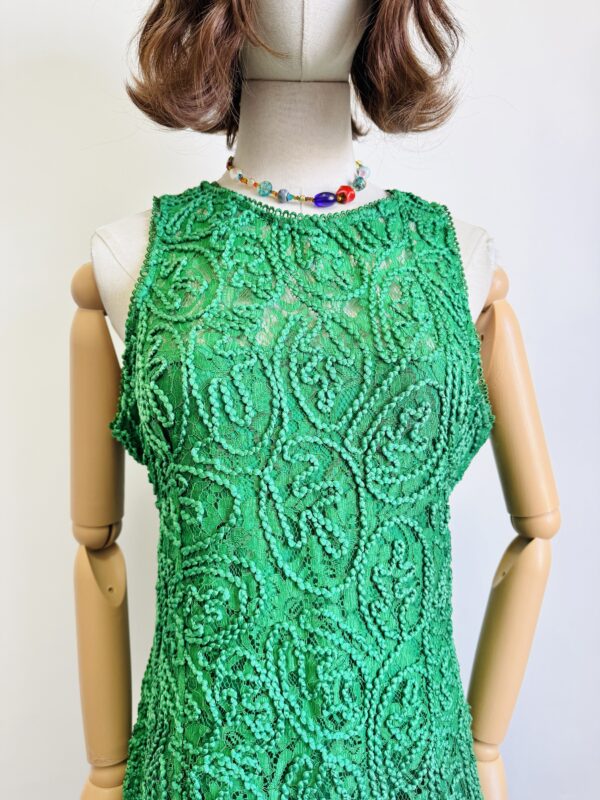 Blusa encaje verde talla L - Image 3