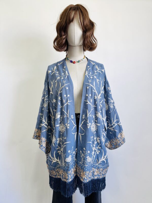 Kimono bordado barbas Unitalla