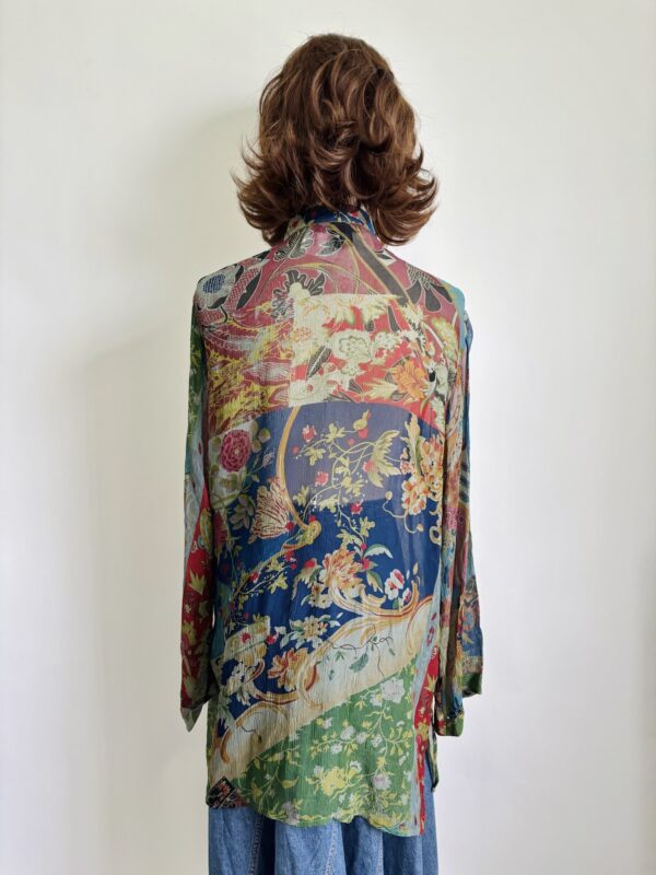 Camisa 100% seda Talla L - Image 3