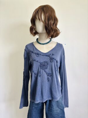 Blusa bordada Talla M