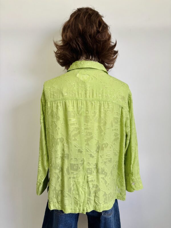 Camisa 100% seda Talla S-M - Image 3