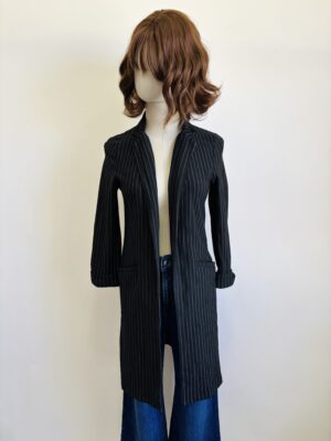 Blazer Largo Rayado Talla M