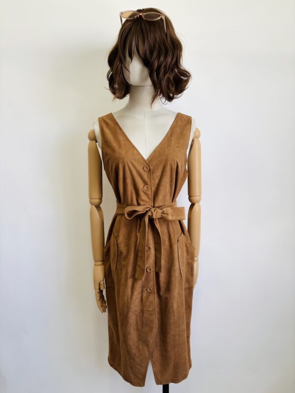 Vestido durazno Talla L