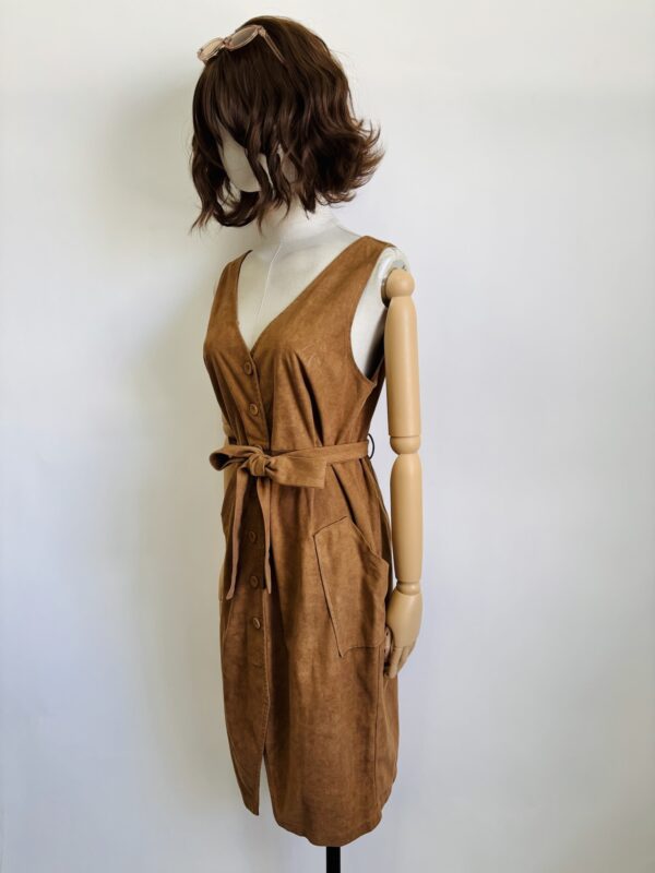 Vestido durazno Talla L - Image 2