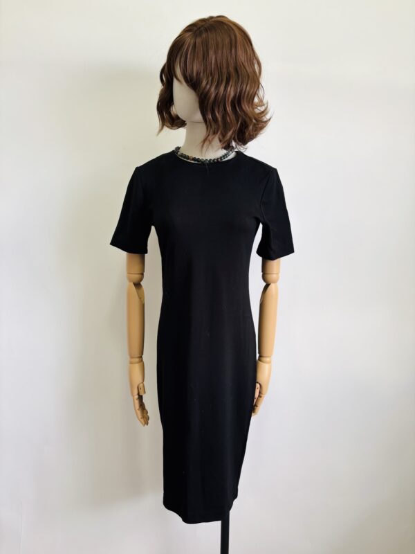 Vestido liso midi Talla S