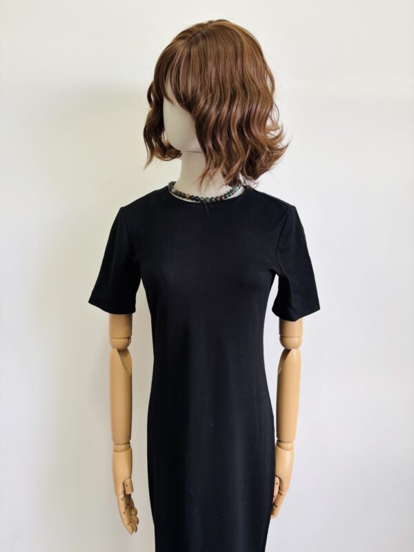 Vestido liso midi Talla S - Image 2