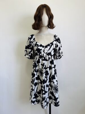 Vestido manga ampona Talla M