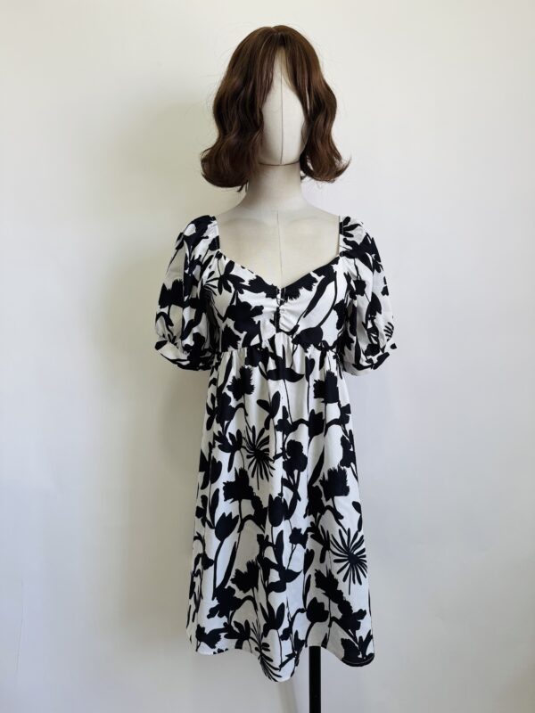 Vestido manga ampona Talla M