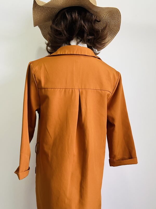 Vestido tipo camisa Talla S - Image 3