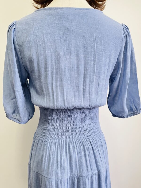 Vestido largo suelto con bordado Talla M - Image 3
