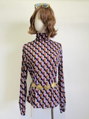 blusa cuello de tortuga talla L