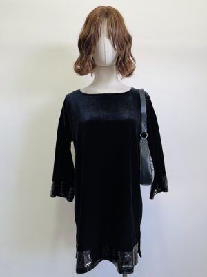 Blusón de terciopelo Talla S/M
