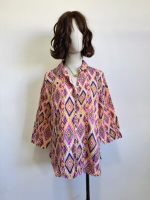 Camisa estampado psicodélico Talla M