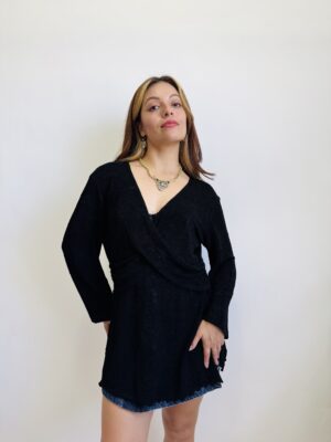 Blusa asimétrica Talla S-M