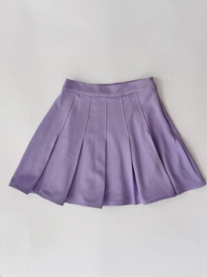 Falda morada Pull&Bear Talla XS