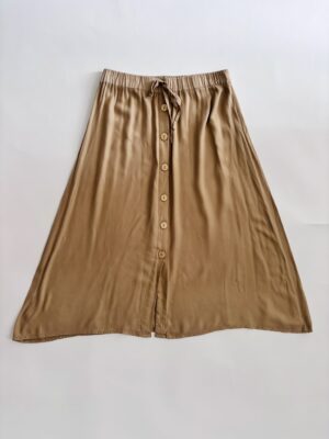 Falda midi nude Talla S-M