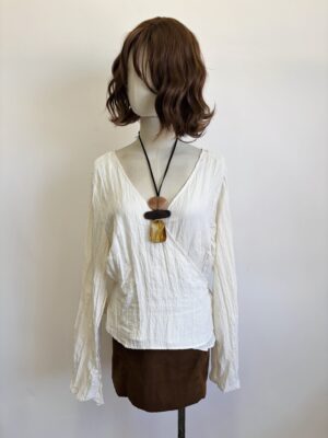 Blusa corrugada Talla XL