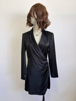 Vestido satinado Zara Talla S