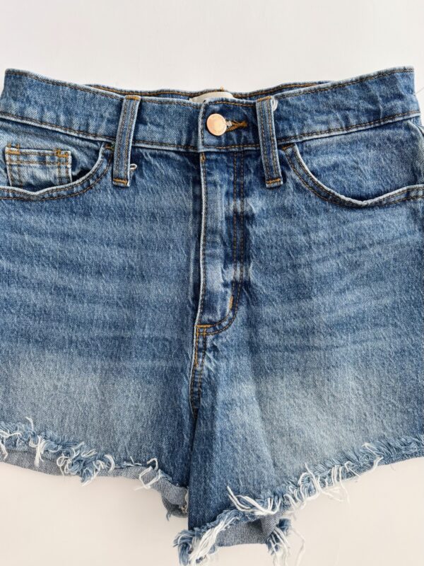 Short deslavado de mezclilla Talla XS - Image 2