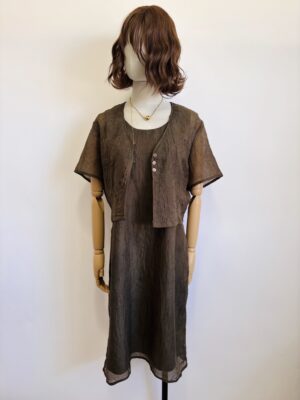 Vestido con torera Talla L