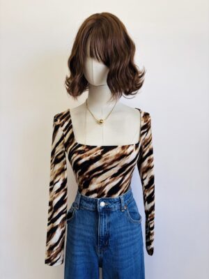 Pantiblusa animal print Talla S