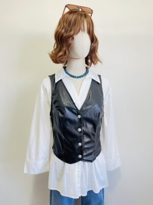 Chaleco vinipiel Talla M